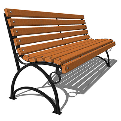 Скамейки в Александрове