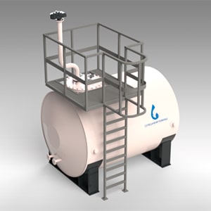 Резервуар горизонтальный наземный РГСН-10